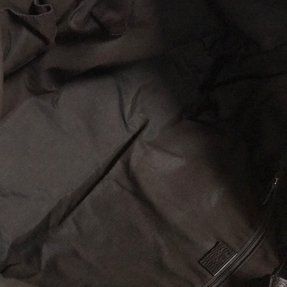 Gucci Bamboo Tassel Black/Brown Canvas Tote Bag - Picture 4 of 9